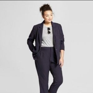 A New Day navy pinstripe suit